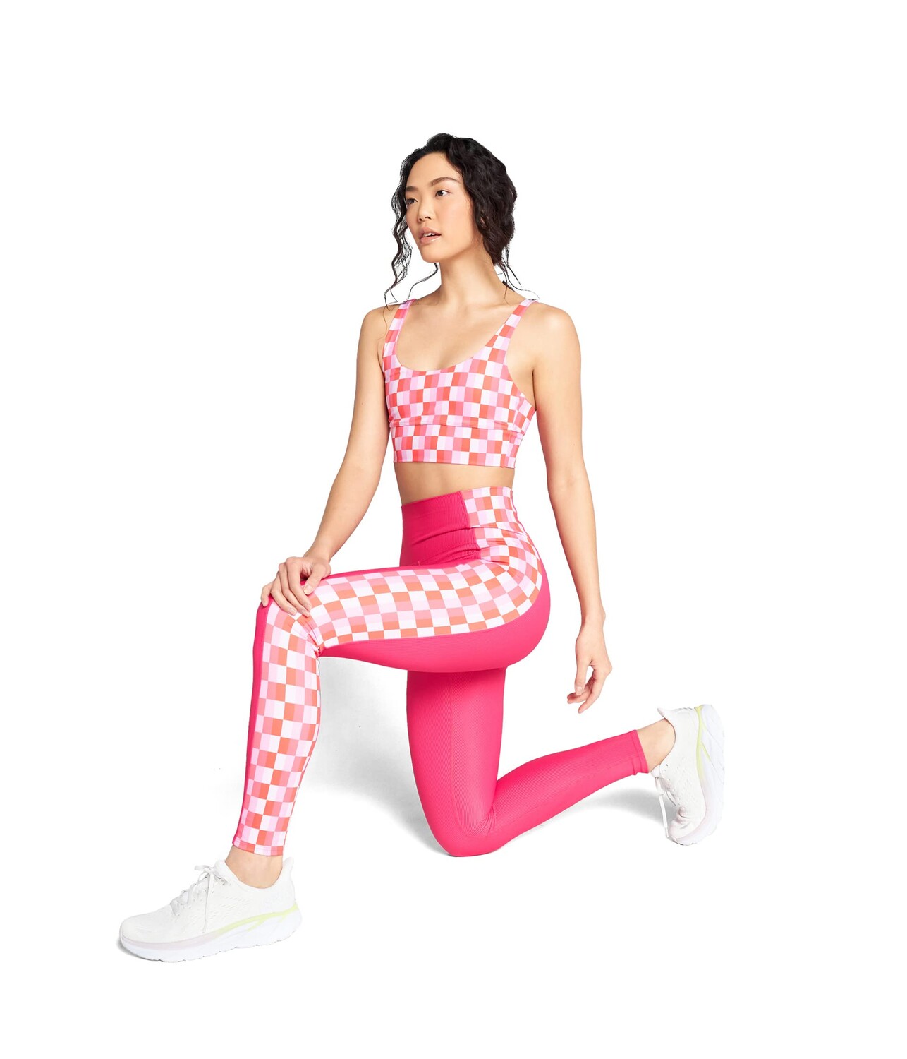 

Леггинсы Beach Riot, Zappos Print Lab: "Check Me Out" Megan Leggings