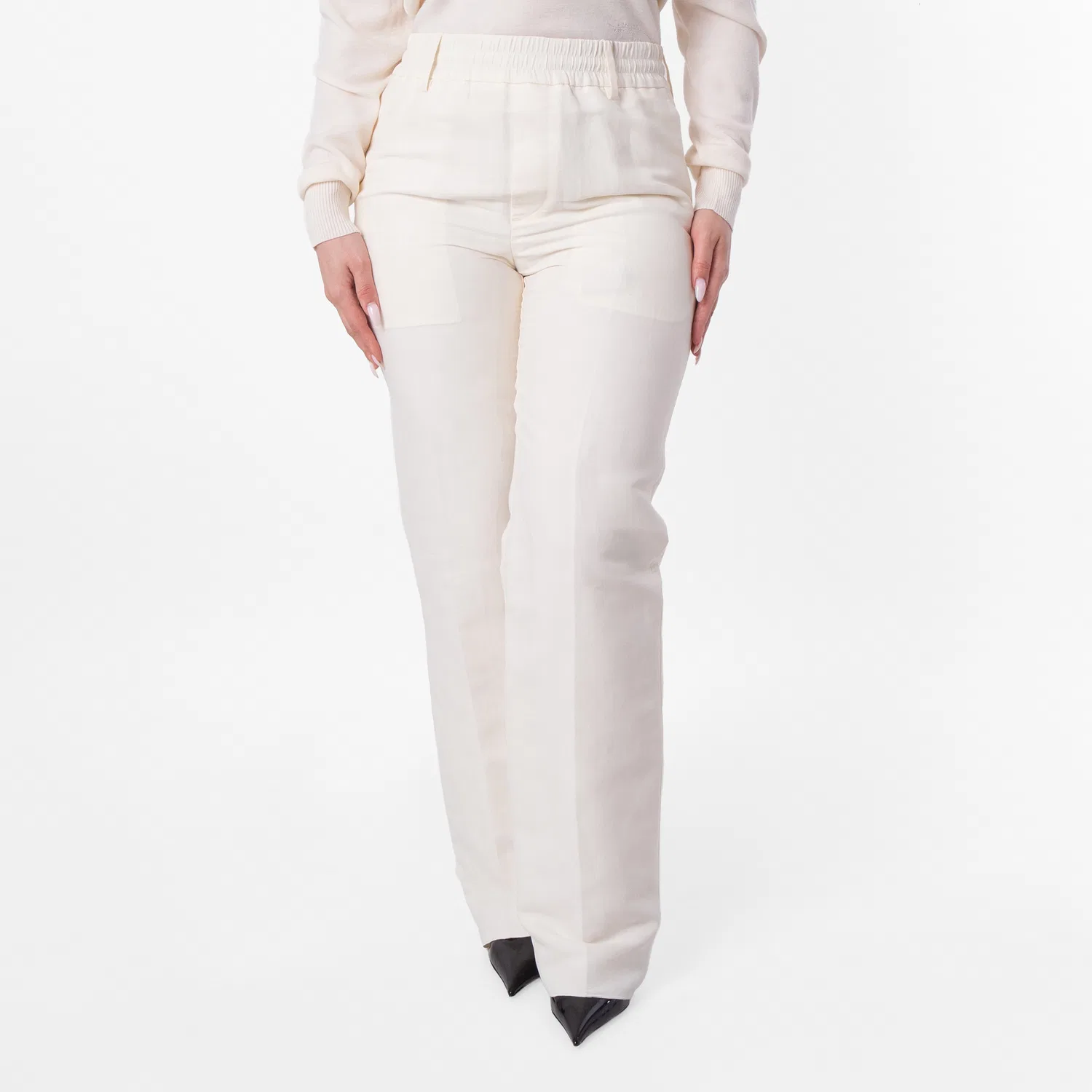 Брюки зауженные Casual Tapered Leg Paper Blend Burberry, Pfp
