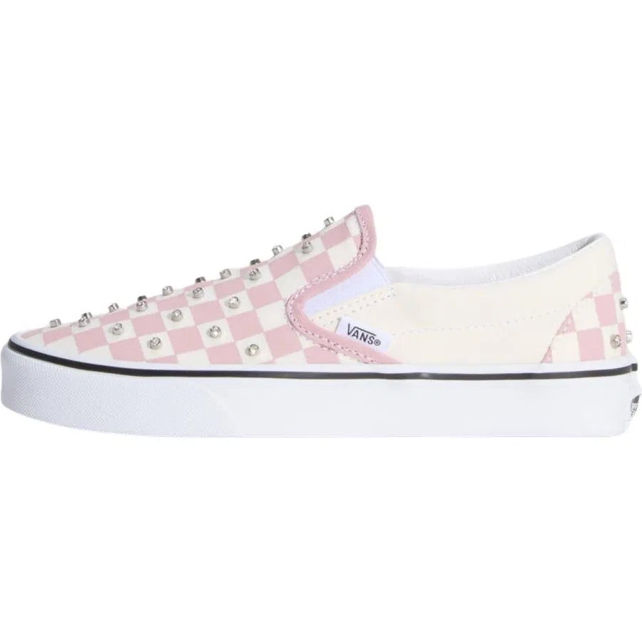 Кеды Vans Classic Slip-On, Розово-белый — фото 3