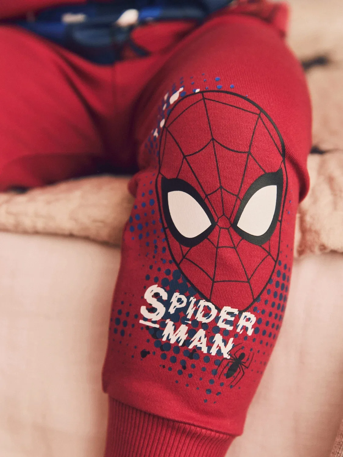 Пижама Spiderman Snuggle Next, красно-синяя — фото 4
