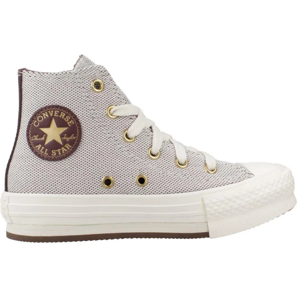 Детские кроссовки Converse Chuck Taylor As Eva Lift, Braun — фото 4