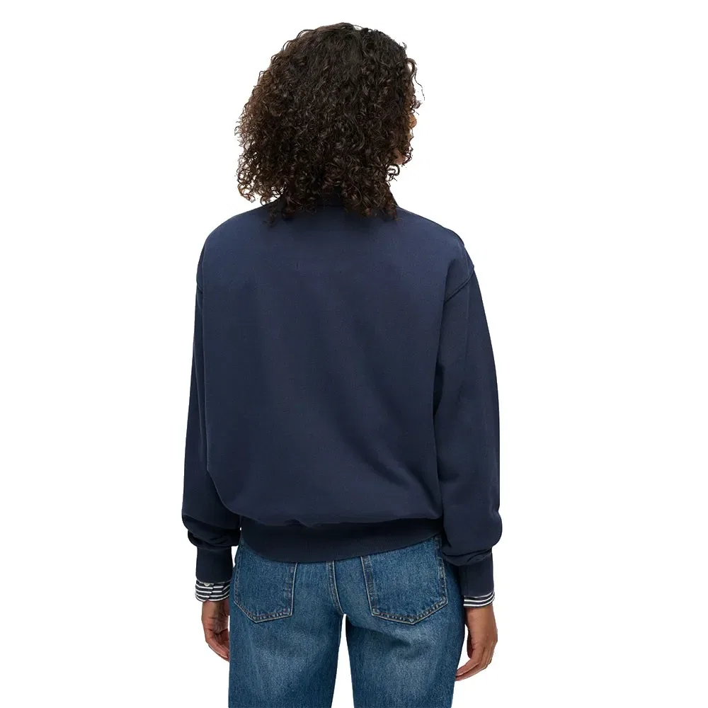 Свитшот свободного кроя Lo-Fi Outdoor Loose Crew Superdry, синий — фото 2