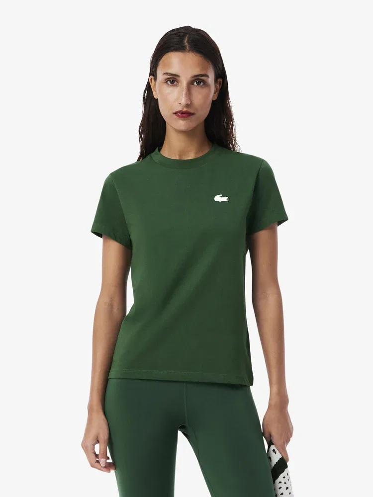 Футболка LACOSTE базовая, Green