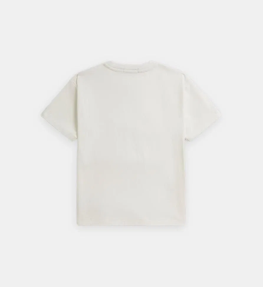 Футболка свободного кроя из хлопкового трикотажа POLO RALPH LAUREN, белый — фото 2