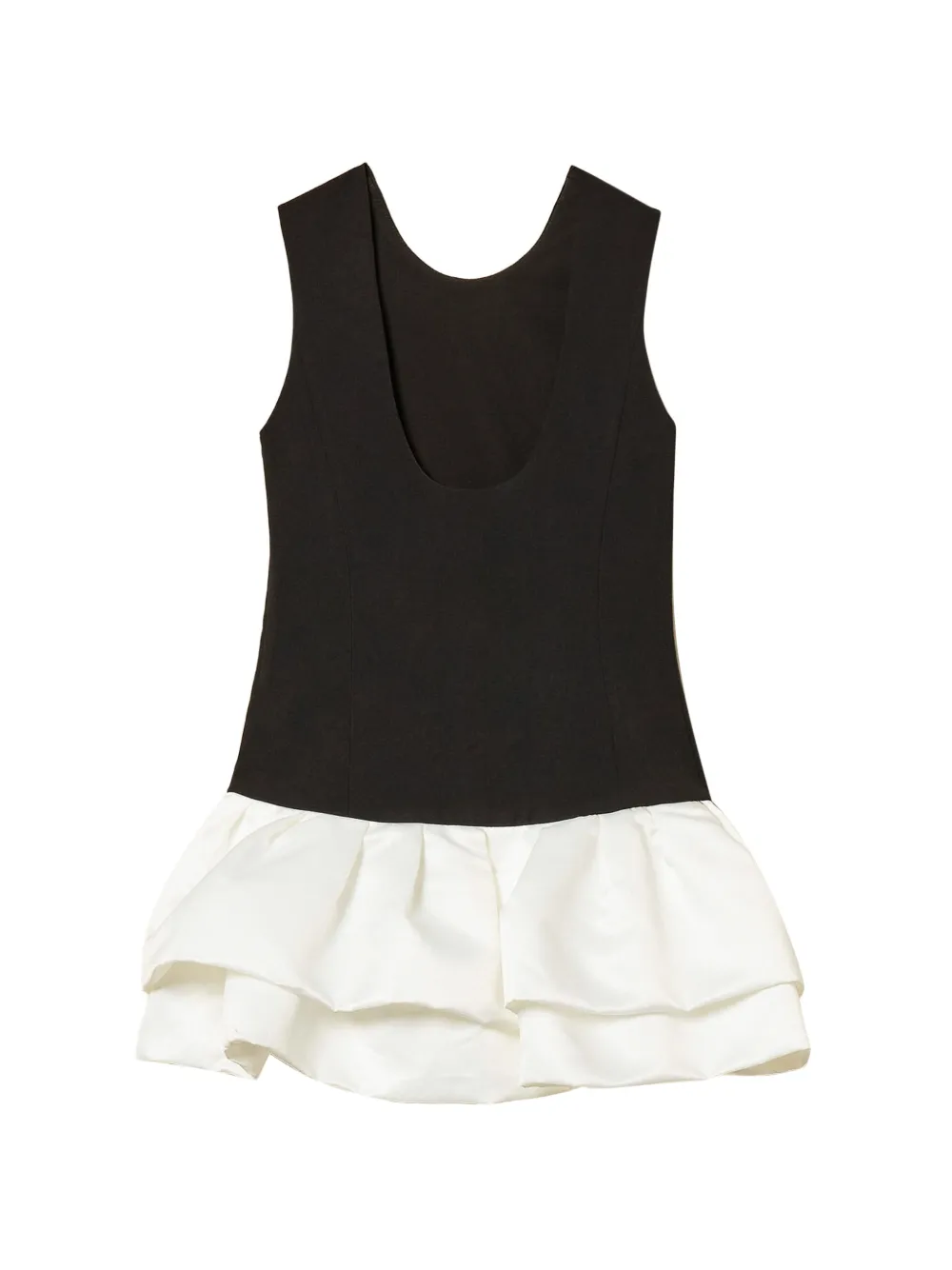 

Платье без рукавов с оборками Twinset Kids, черный