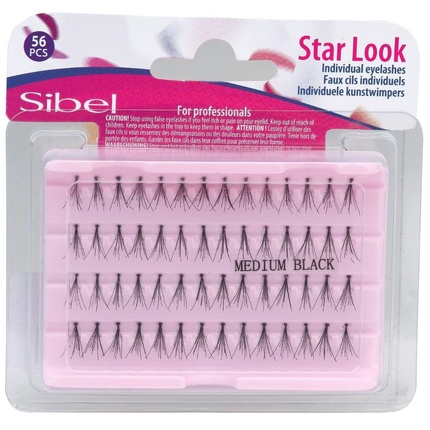

Накладные ресницы Single Star Look M Sibel