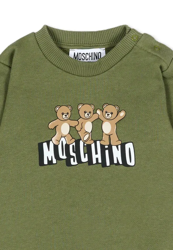 Толстовка Moschino, зеленый — фото 3