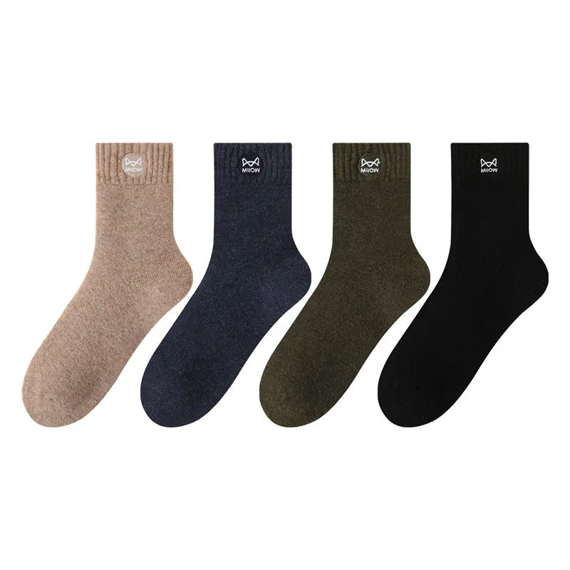 Детские носки-гольфы 4 пары Camel Blue Green Black MIIOW