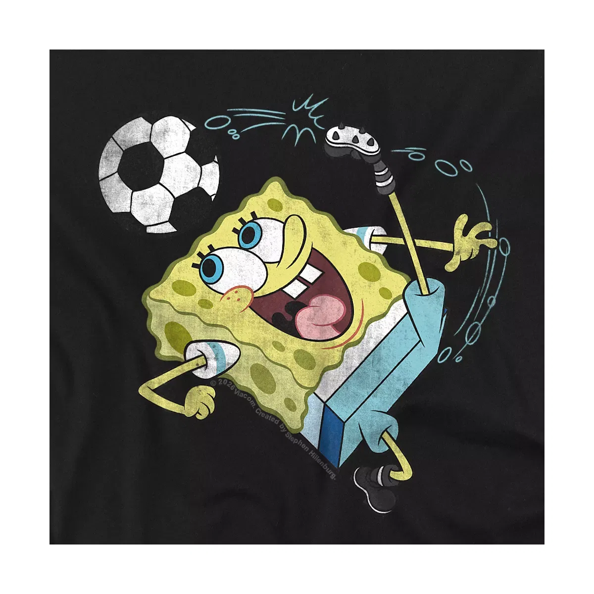 Детское боди с коротким рукавом SpongeBob Black — фото 2