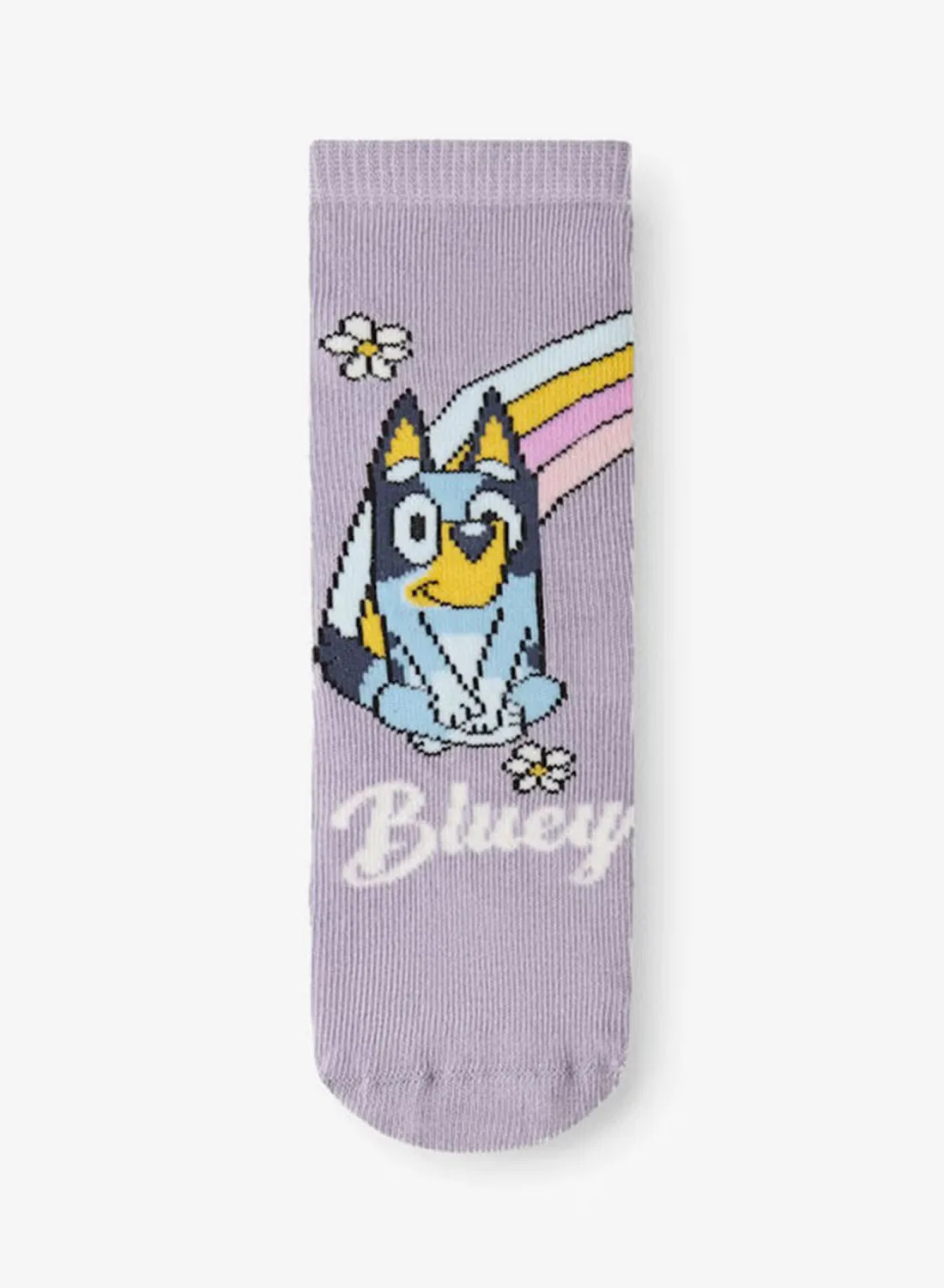 Носки детские с принтом Bluey, комплект 3 пары, Name It, пируэт — фото 3