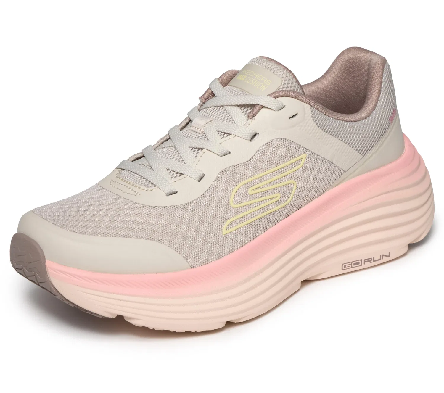 Детские кроссовки для девочек с максимальной амортизацией Max Cushioning Endeavour Canova Skechers, Beige Multicoloured