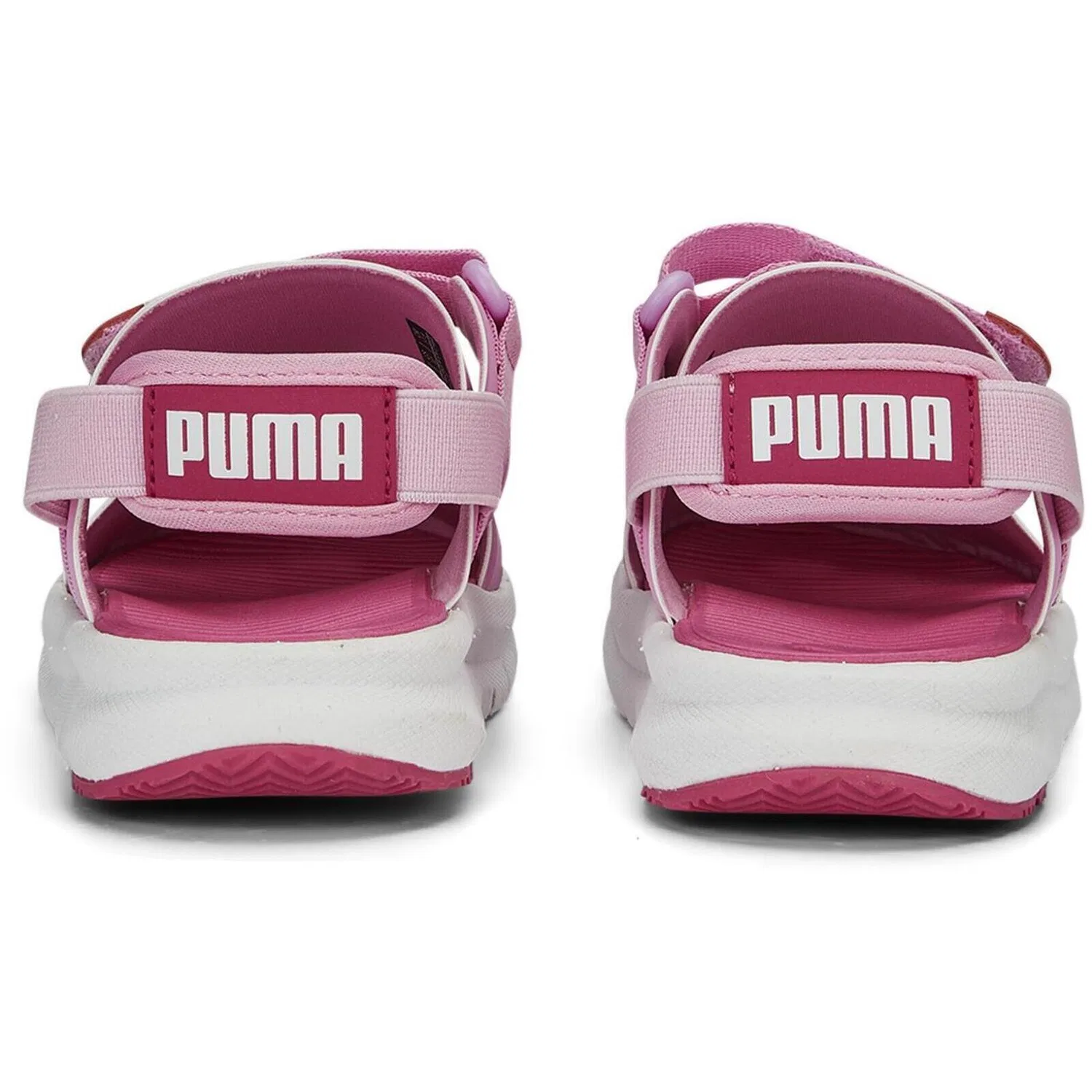 Детские сандалии с ремешками Puma Evolve AC PS, Роза — фото 4