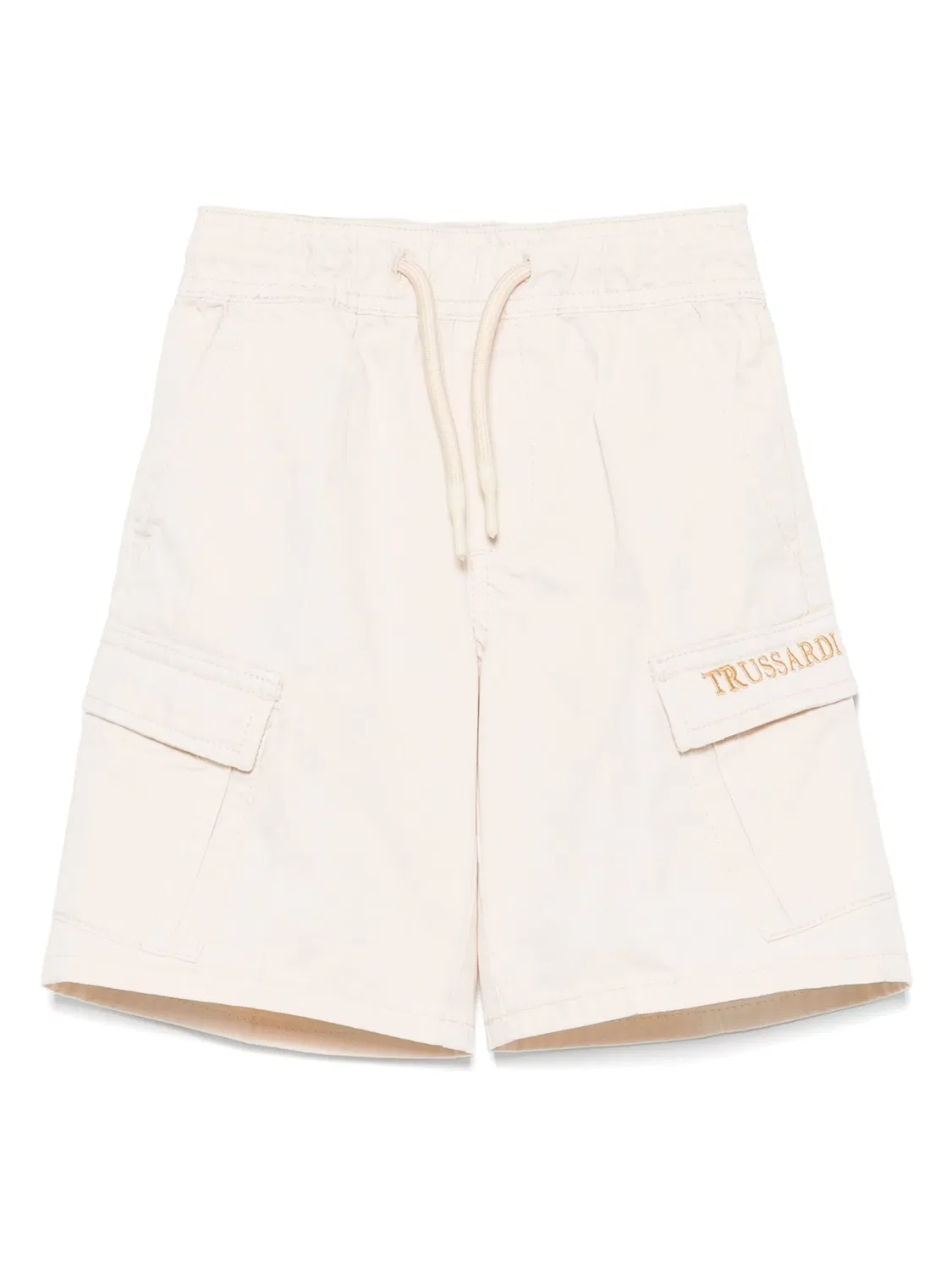 Хлопковые шорты Trussardi, светлый бежевый