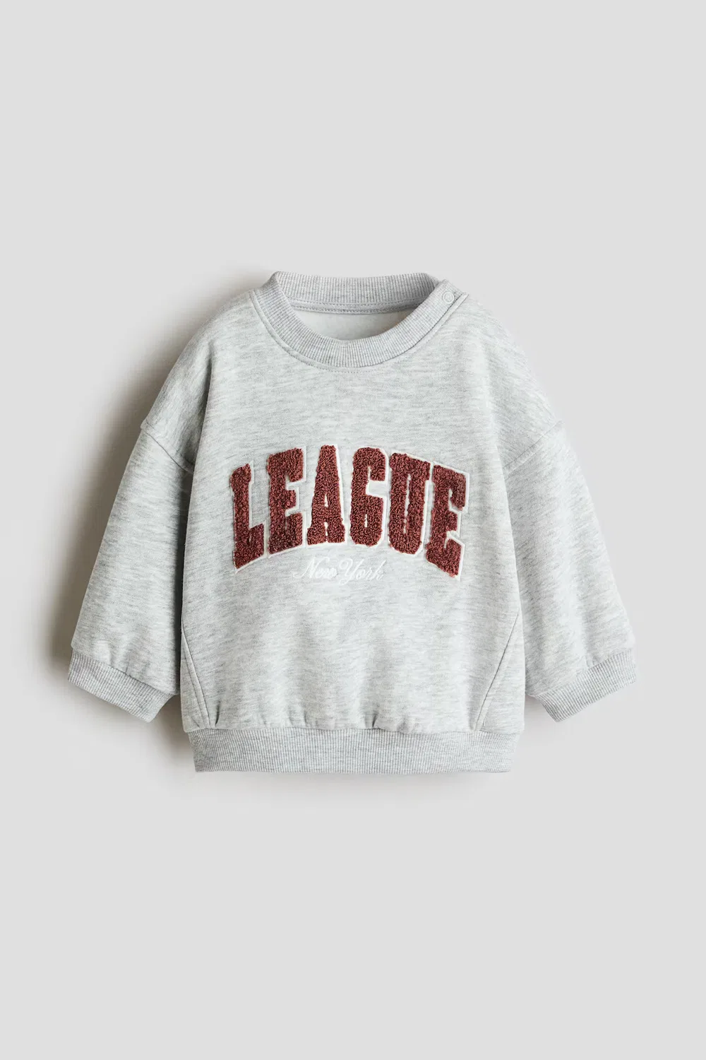 Толстовка с рисунком H&M, Hellgrau/League — фото 4