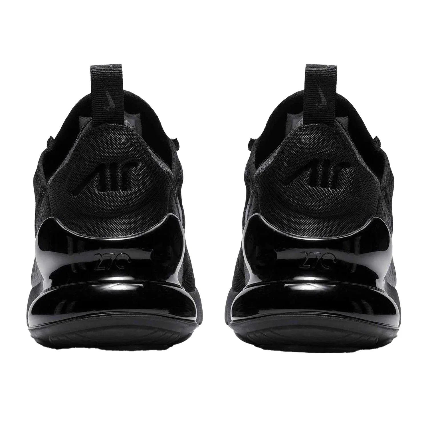 Детские кроссовки с контрастным дизайном Air Max 270 React Nike, Kohlengrau — фото 2