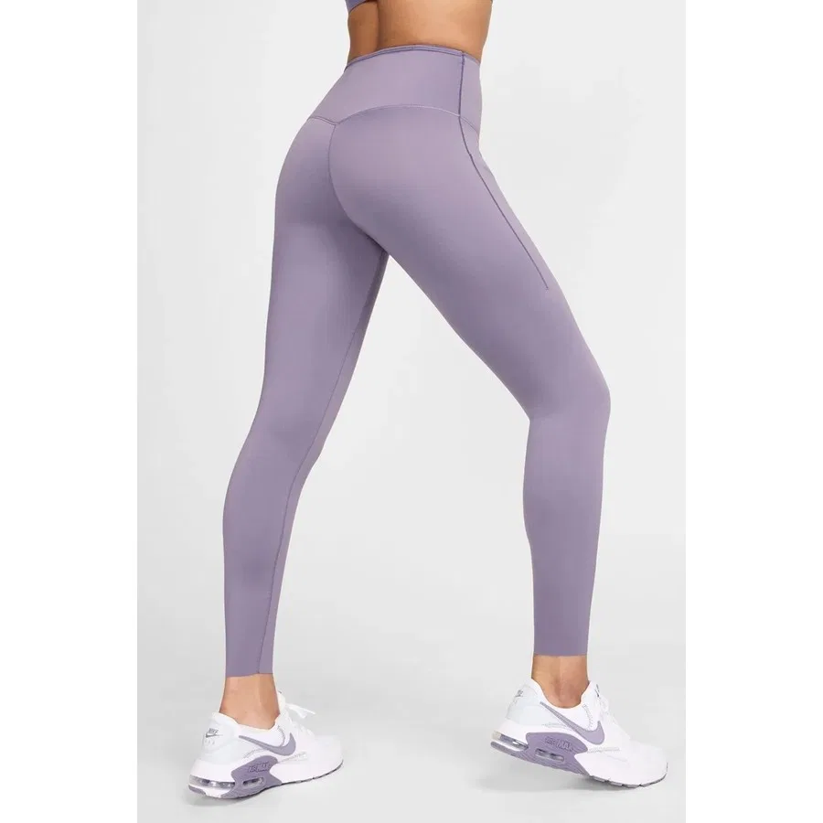 Леггинсы для тренировок Nike Training Go Dri-FIT InfinaLock High Rise 7/8 с 6 карманами, Фиолетовый — фото 2