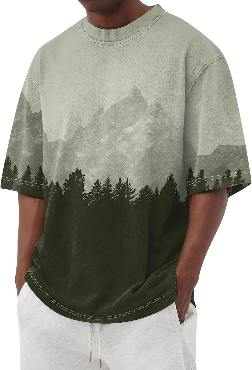 Мужская футболка с коротким рукавом Athletic, Mint Green