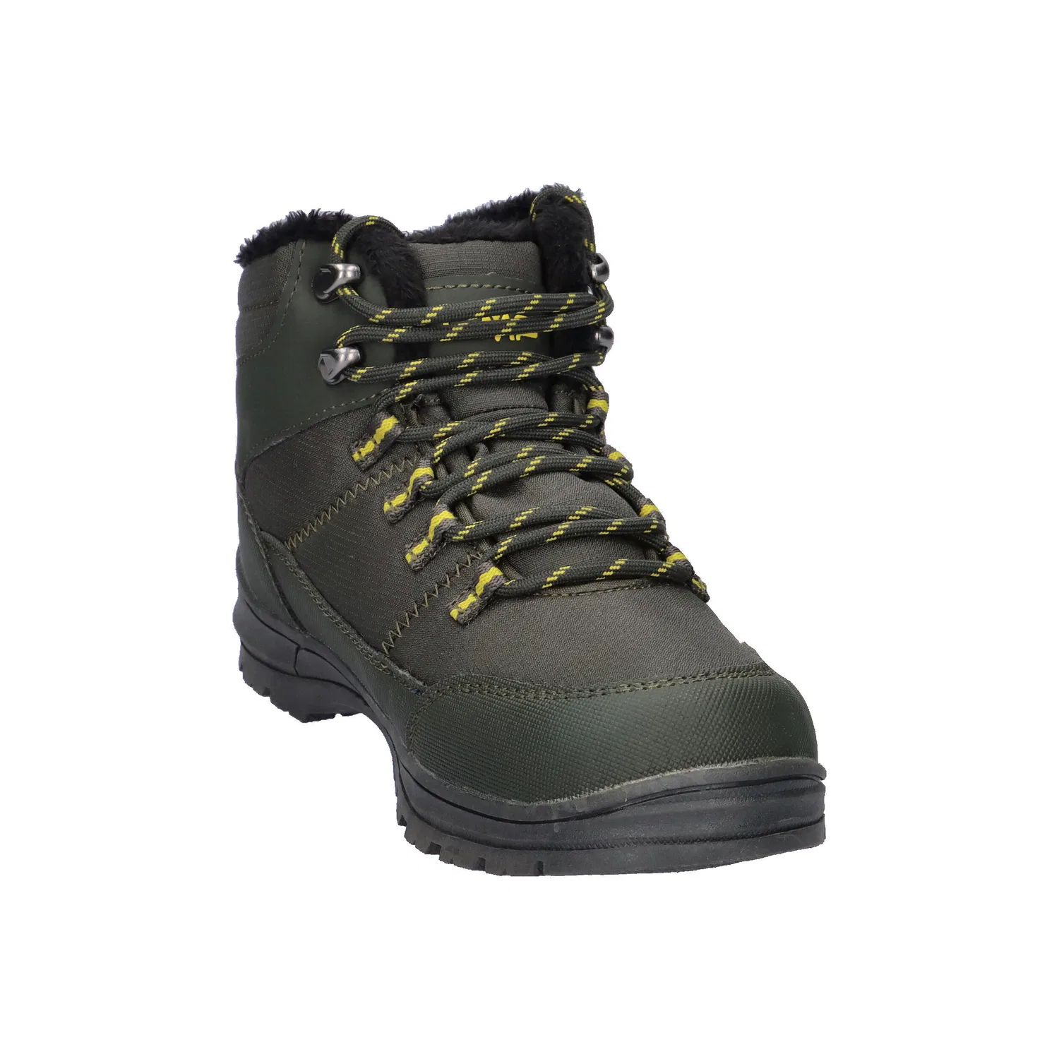 Детские ботинки для походов с мембраной Annuuk Snow Boot WP Cmp, Grun Gelb — фото 2