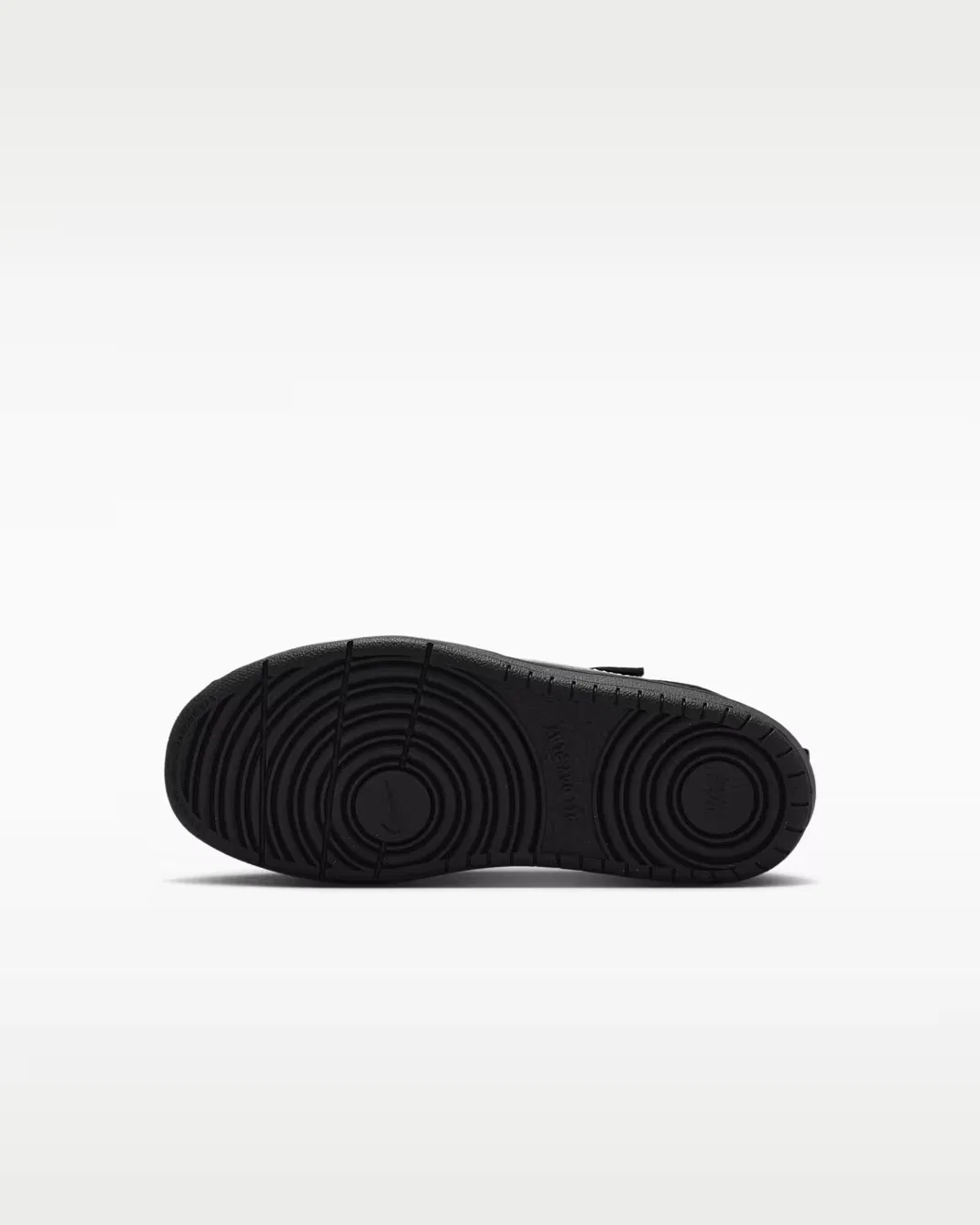 Детская обувь Nike Court Borough Low Recraft, Black/Black/White — фото 2