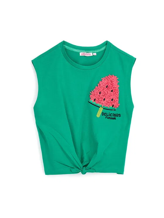 Майка regular fit Original Marines, зеленый