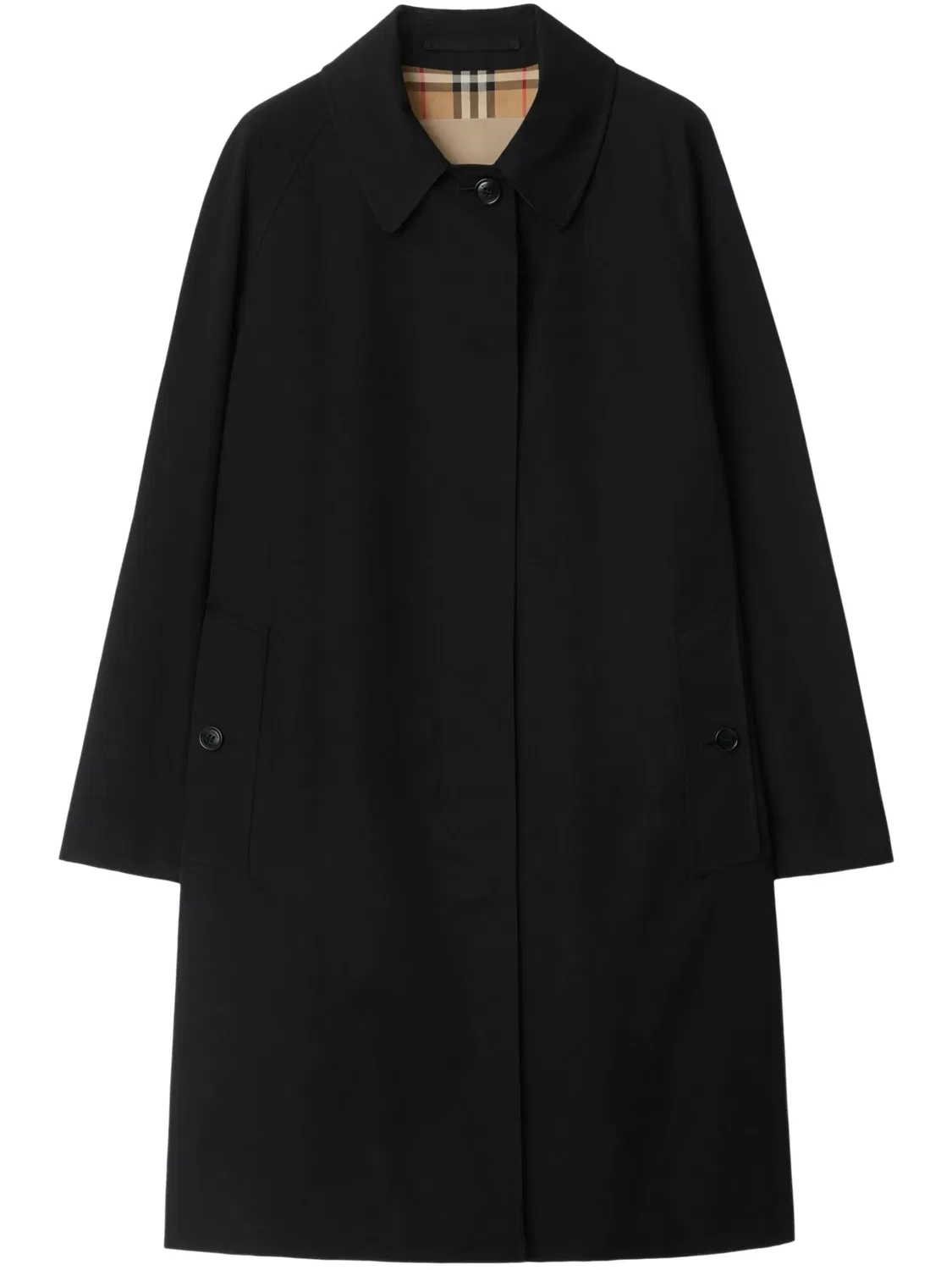 Burberry Пальто Camden Черный