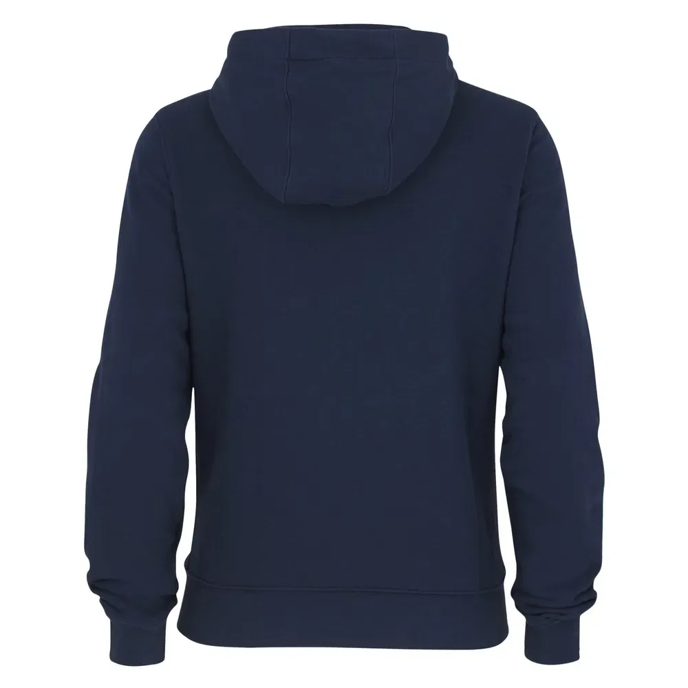 Женский свитшот с капюшоном и полной молнией Nike Team Club French Terry, Blue — фото 2