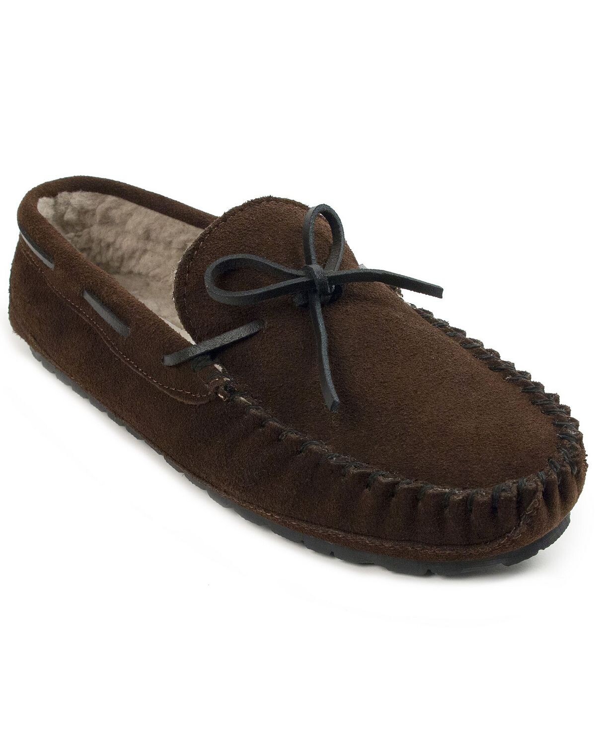 

Мужские замшевые мокасины на подкладке casey Minnetonka, темно-коричневый