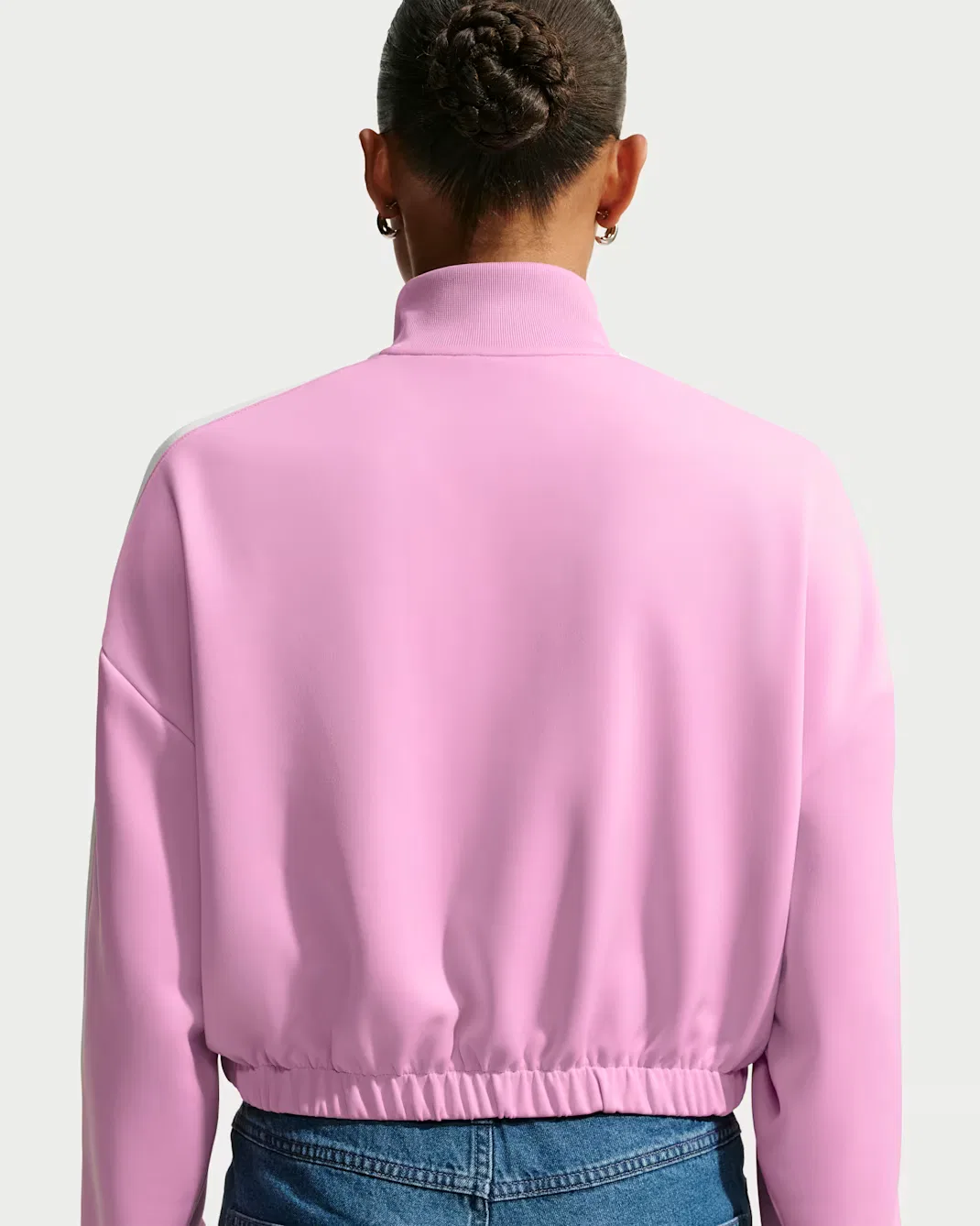 Женская спортивная куртка Nike Sportswear, Pink Rise/Pink Smoke/Sail — фото 2