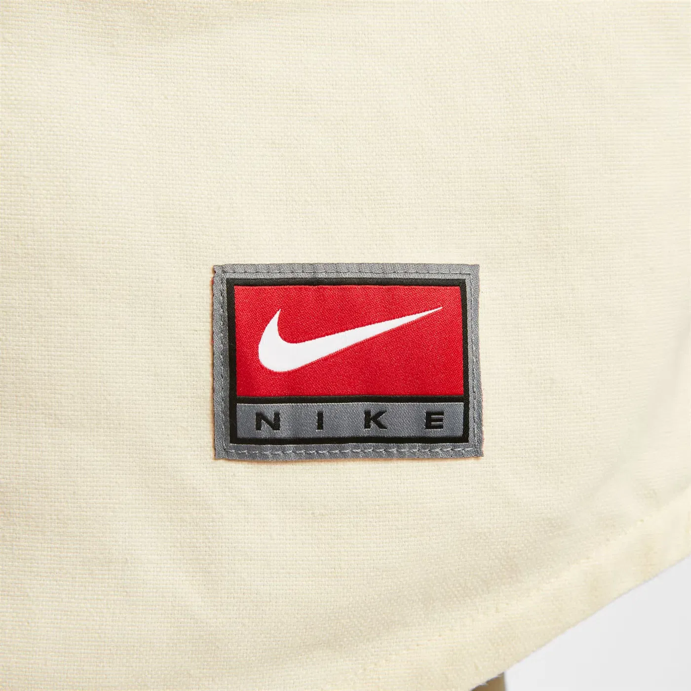 Джерси спортивное винтажное с коротким рукавом Nike Life, кокосово-молочный — фото 3