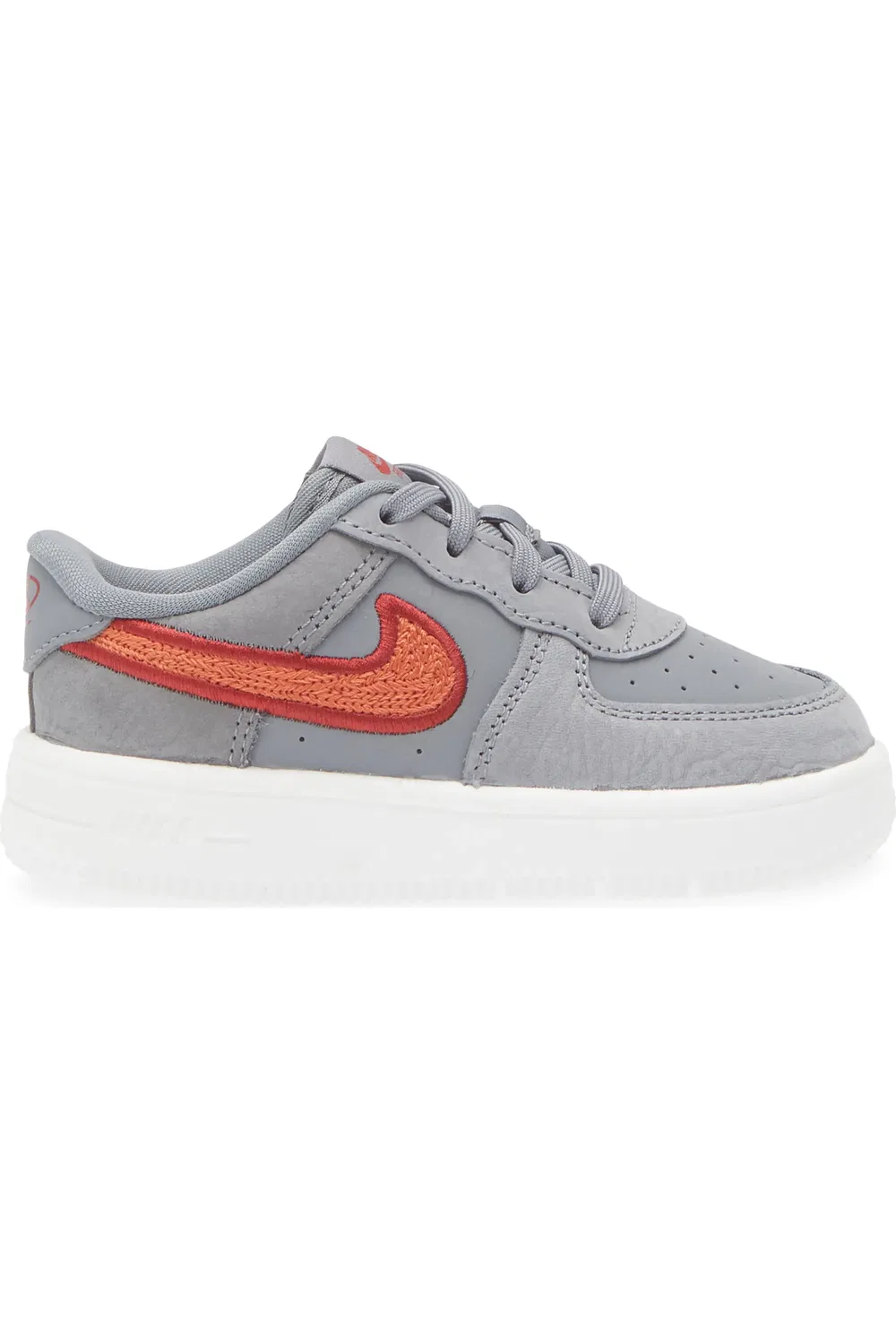 Кроссовки детские баскетбольные Air Force 1 Nike, 001 Col Gy/Tmcrms — фото 3