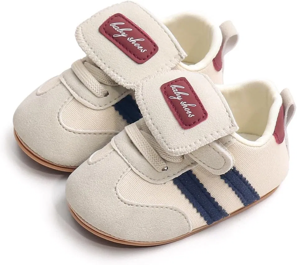 Детские кроссовки с мягкой подошвой Retro Sneakers Purepips, Beige