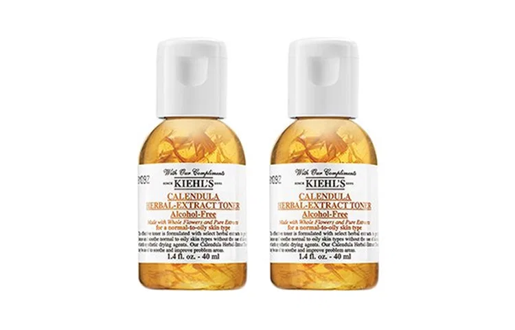 Женский набор тонеров Kiehl's Calendula, 40 мл x 2, Kiehl's, Clear