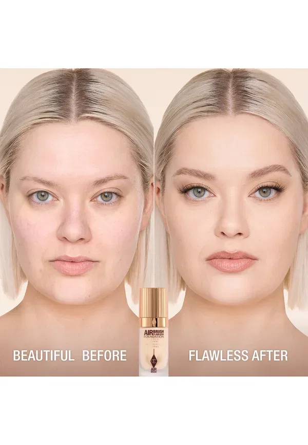 Безупречная тональная основа, созданная с помощью аэрографа 30 мл Charlotte Tilbury, цвет 2 neutral — фото 2