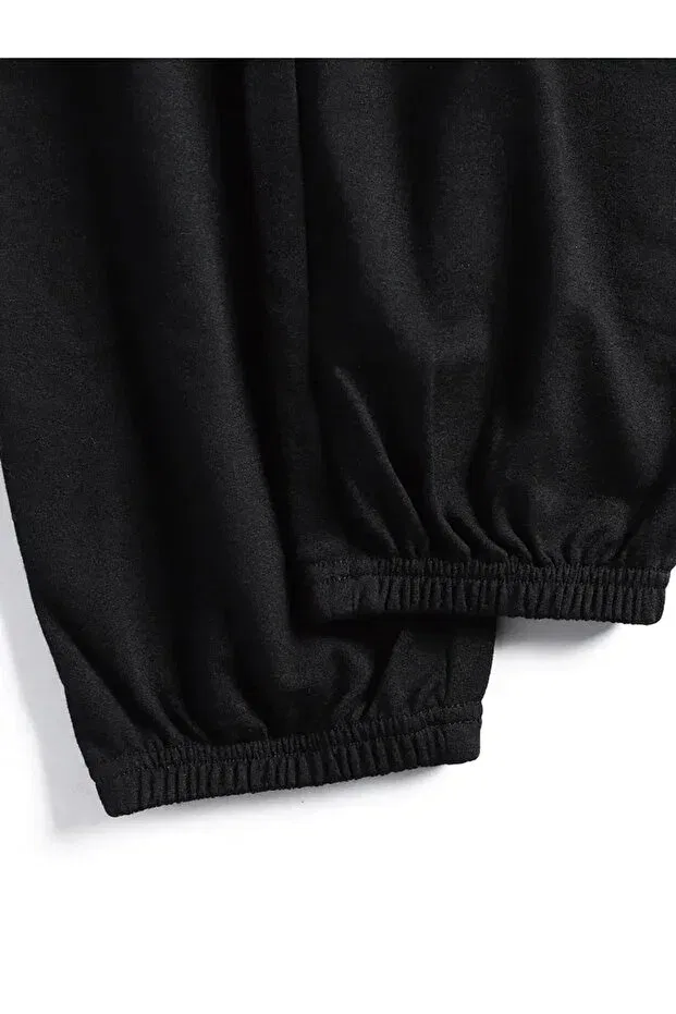 Детские спортивные штаны для мальчиков с принтом Jogger Daxis Sportwear Company, Black — фото 3