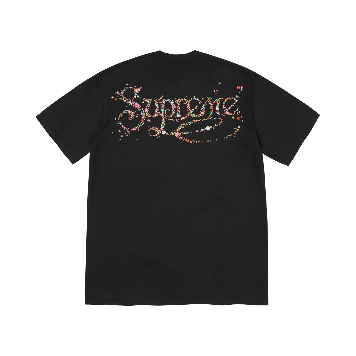 Футболка с принтом Supreme Gems, Black