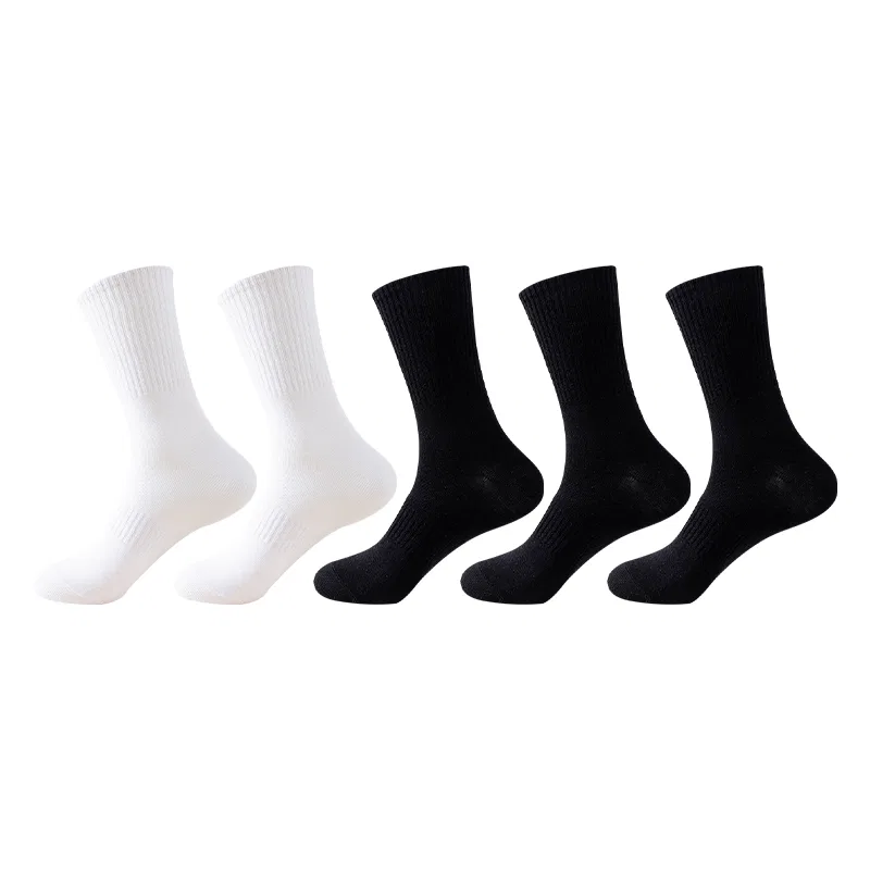 Детские гольфы 5 пар, Black 3 + White 2, MIIOW