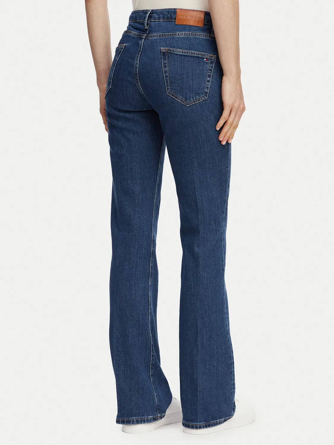Женские джинсы клеш Rian Rw Tommy Hilfiger, темно-синий — фото 3