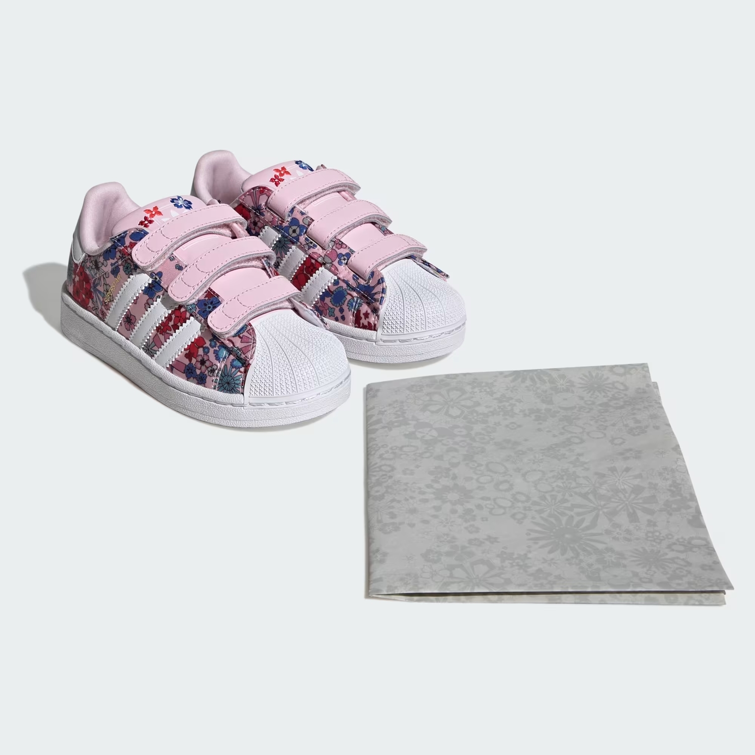 Кроссовки Adidas Liberty London Superstar II Comfort Closure JQ2004, розовый — фото 2