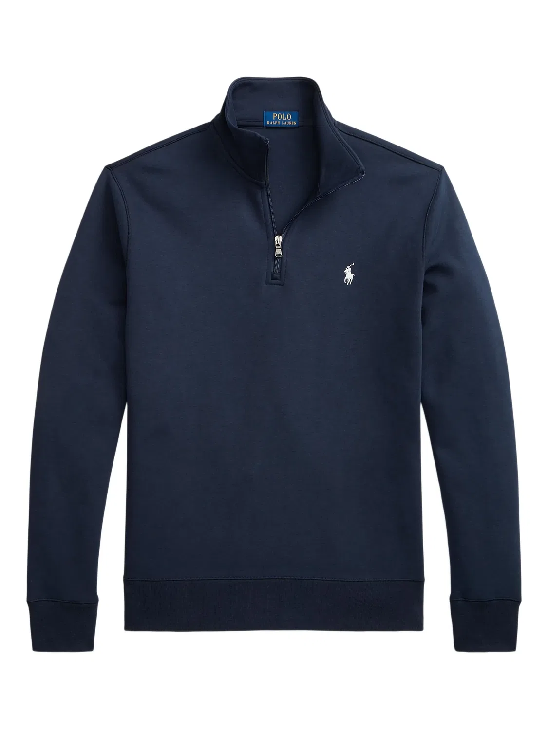 Толстовка с молнией и вышивкой Polo Ralph Lauren, синий