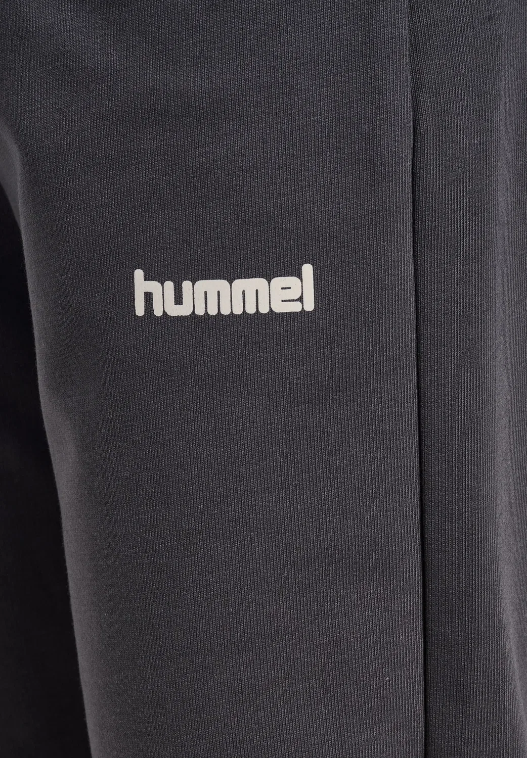 Брюки Hmljr с регулируемой талией, унисекс - спортивные штаны Hummel, Ebony — фото 4
