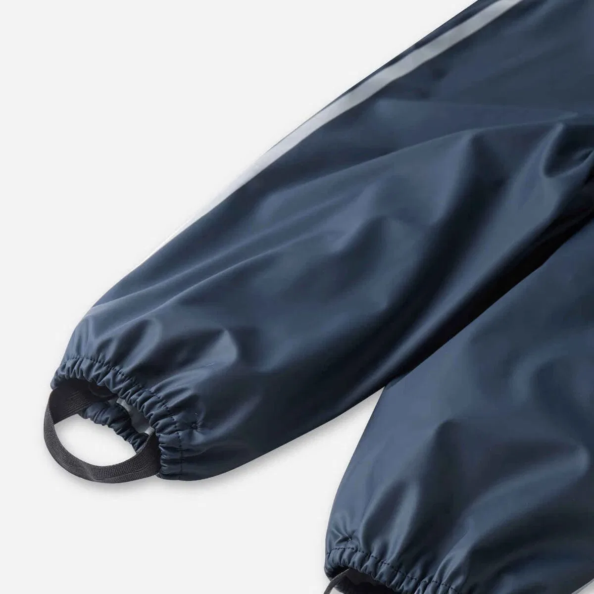 Детские дождевые штаны на подтяжках Lammikko Rain Pant Reima, темно-синий — фото 3