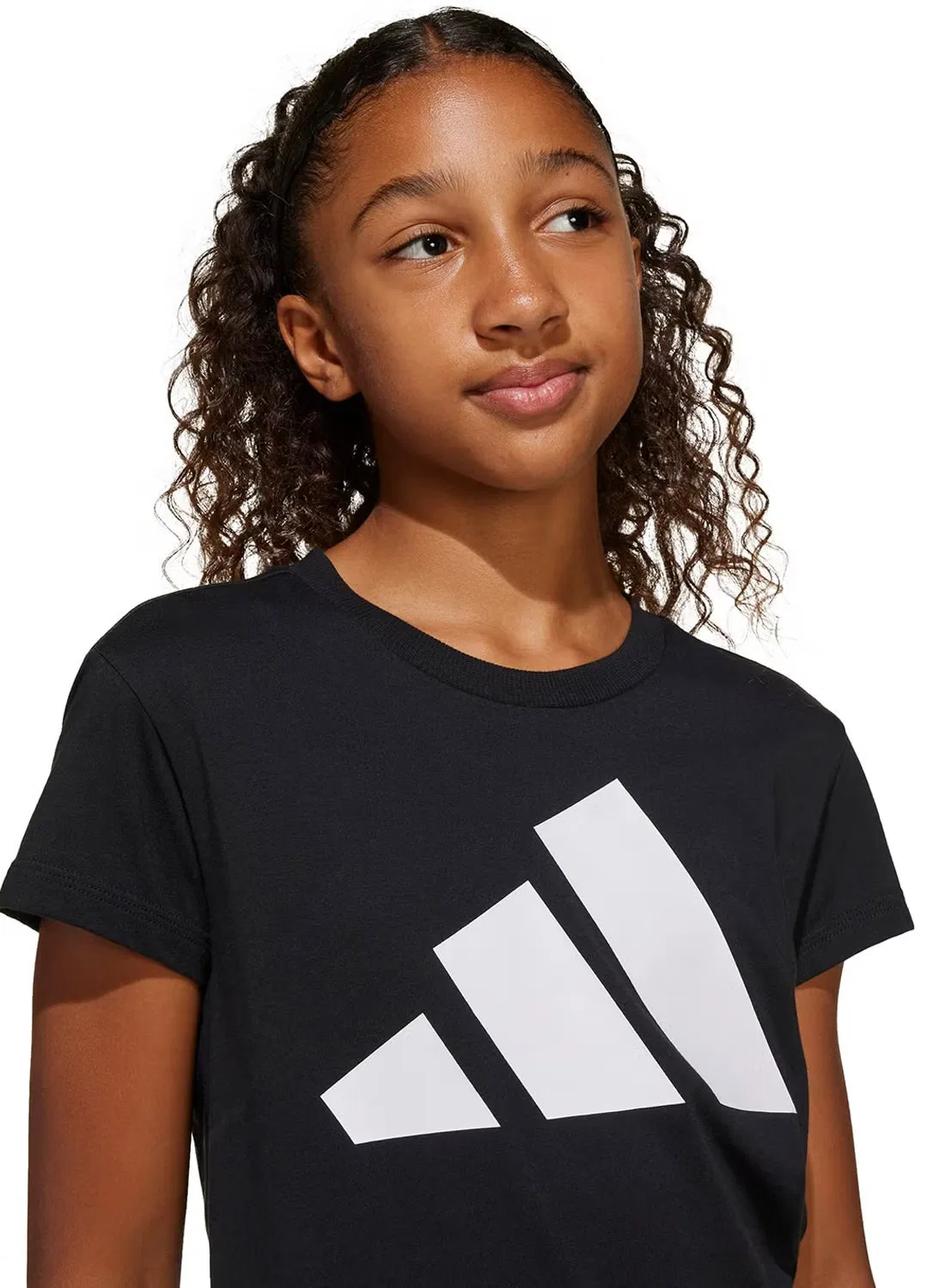 Футболка с принтом Youth Essential Adidas, черный — фото 3