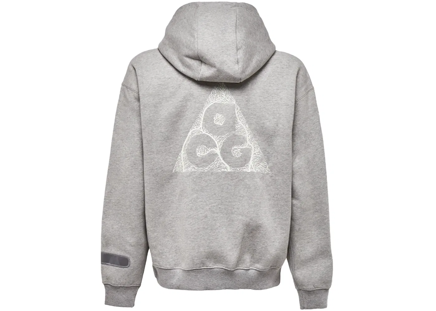 Мужская куртка с флисом Nike ACG Therma-FIT Airora Full-Zip, Grey Heather/Black/Light Smoke Grey — фото 2