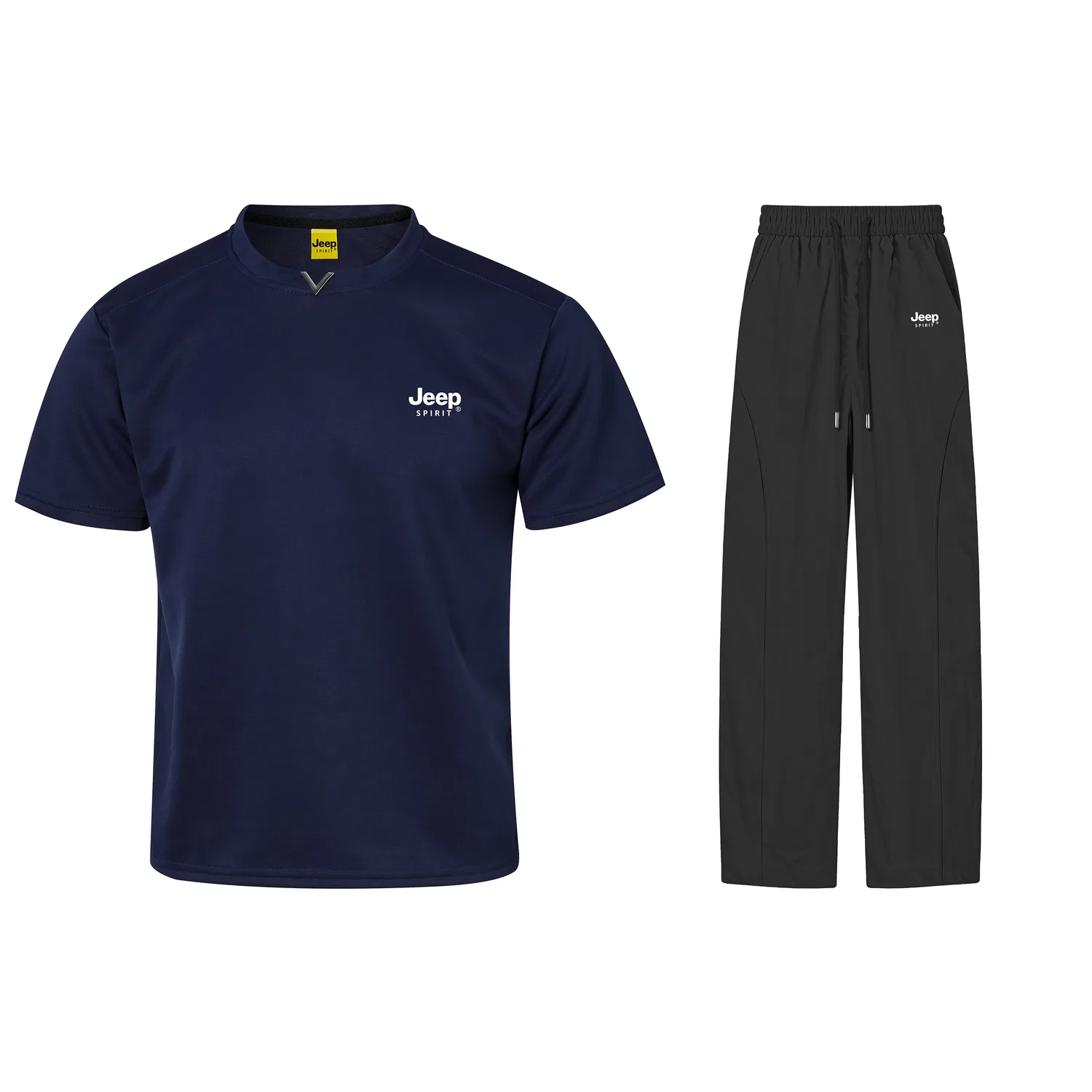 Детский комплект спортивной одежды с длинным рукавом JEEP SPIRIT, Navy/Black