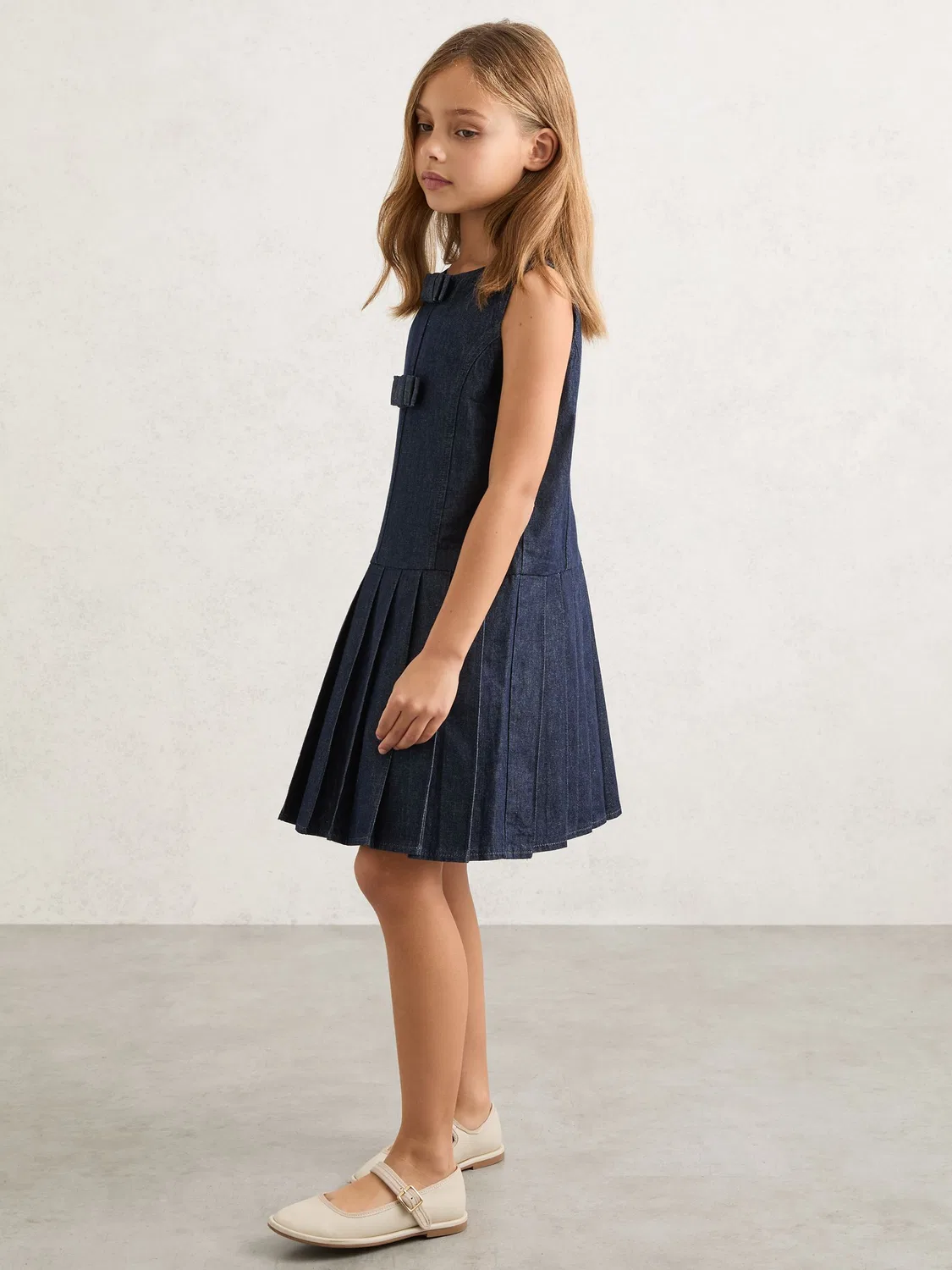 Платье джинсовое Indigo Ruby Reiss, индиго — фото 3