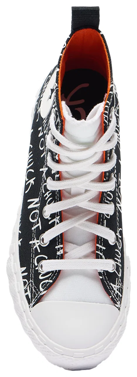 Кеды для мальчиков CTAS Hi UNT1T!3D OG Converse, черный/белый — фото 4