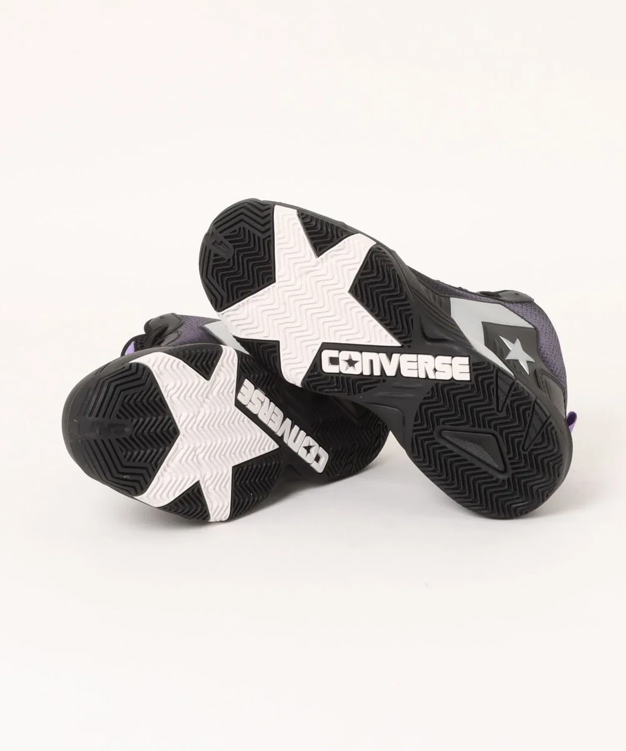 Детские баскетбольные кроссовки Converse VICSTAR MID чёрные — фото 4