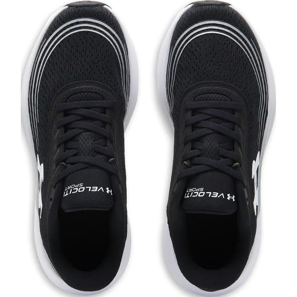 Детские беговые кроссовки Velociti Pace Under Armour, Black/Blue — фото 4