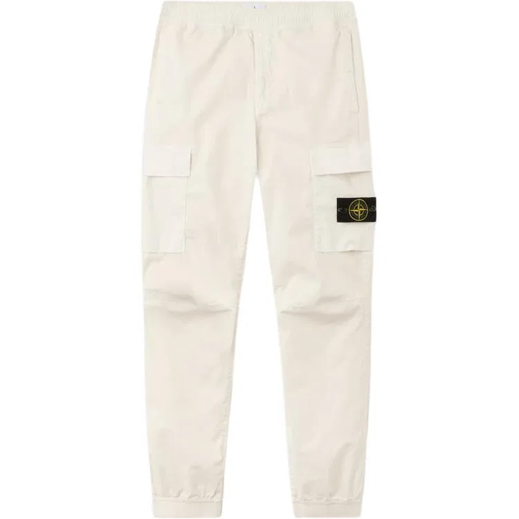 Карго брюки унисекс, Ivory, STONE ISLAND
