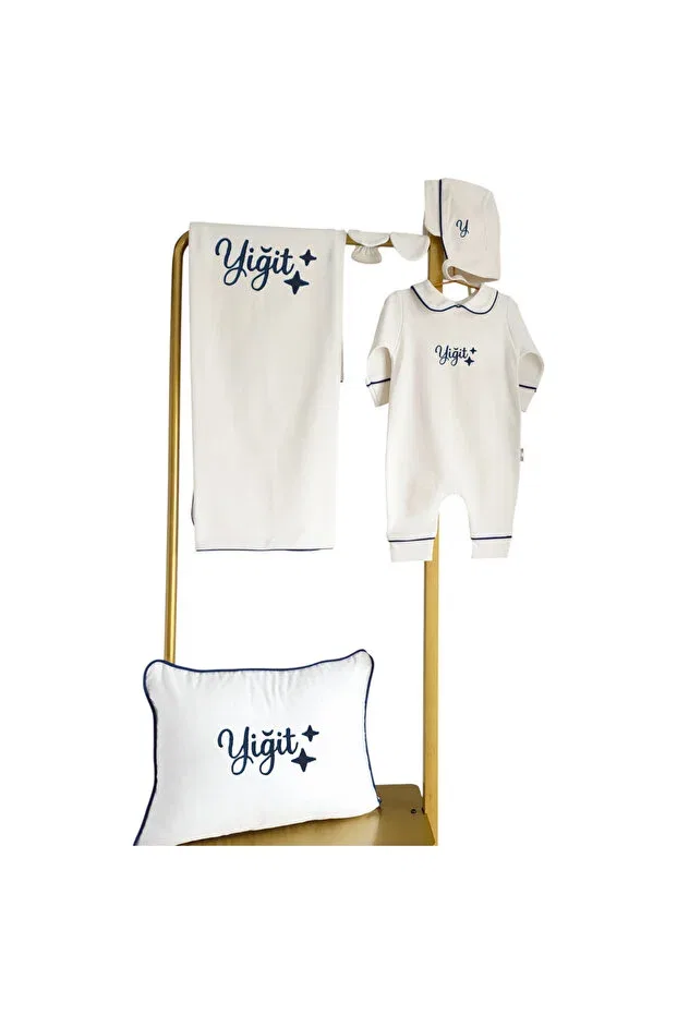 Детский комплект для новорожденных с принтом Mis Bebe Minik Insanların Sarayı, Model-3
